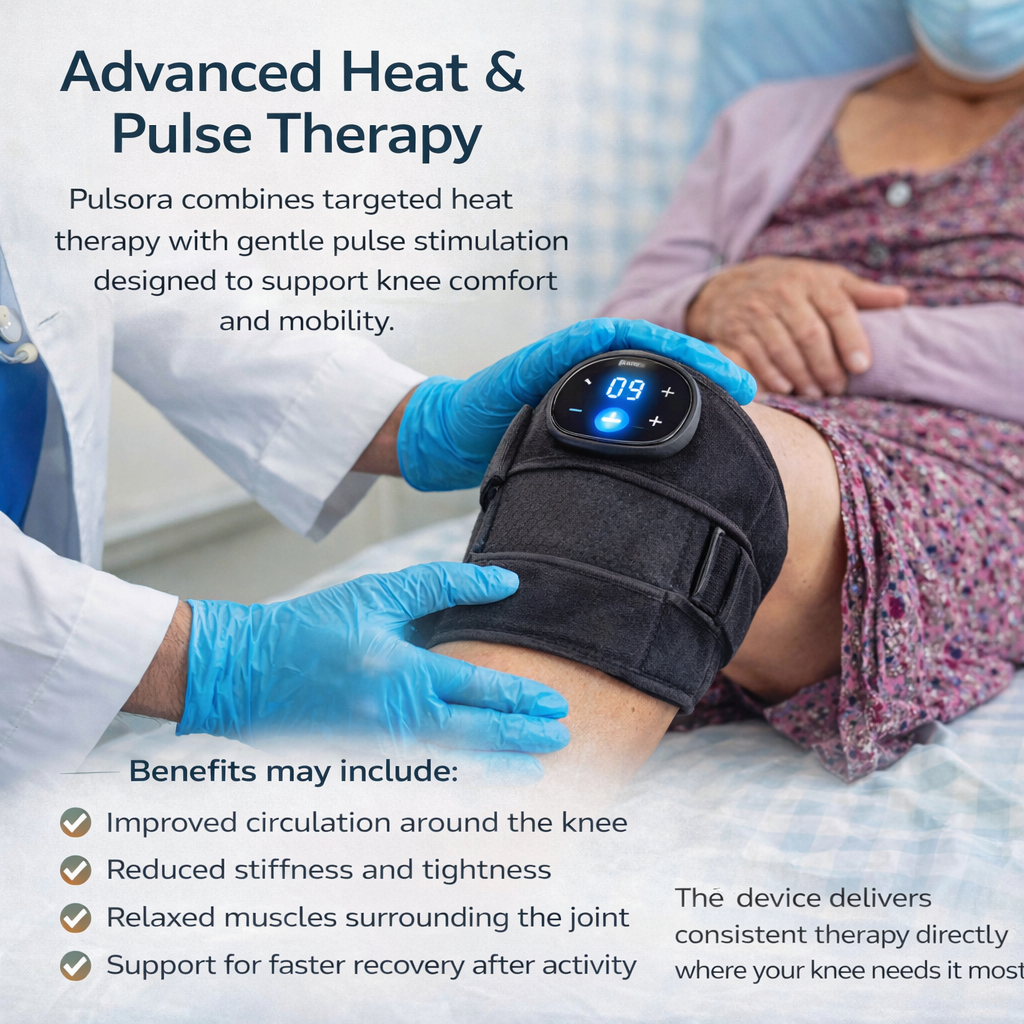 Pulsora FlexTherapy "Triple Method" Knee Massager