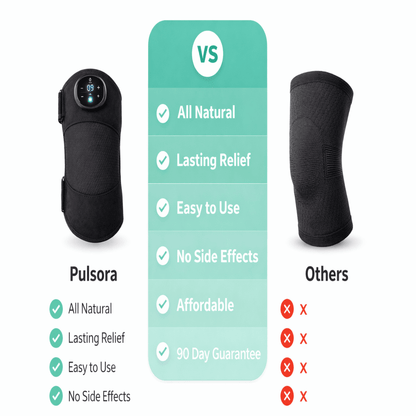 Pulsora FlexTherapy "Triple Method" Knee Massager